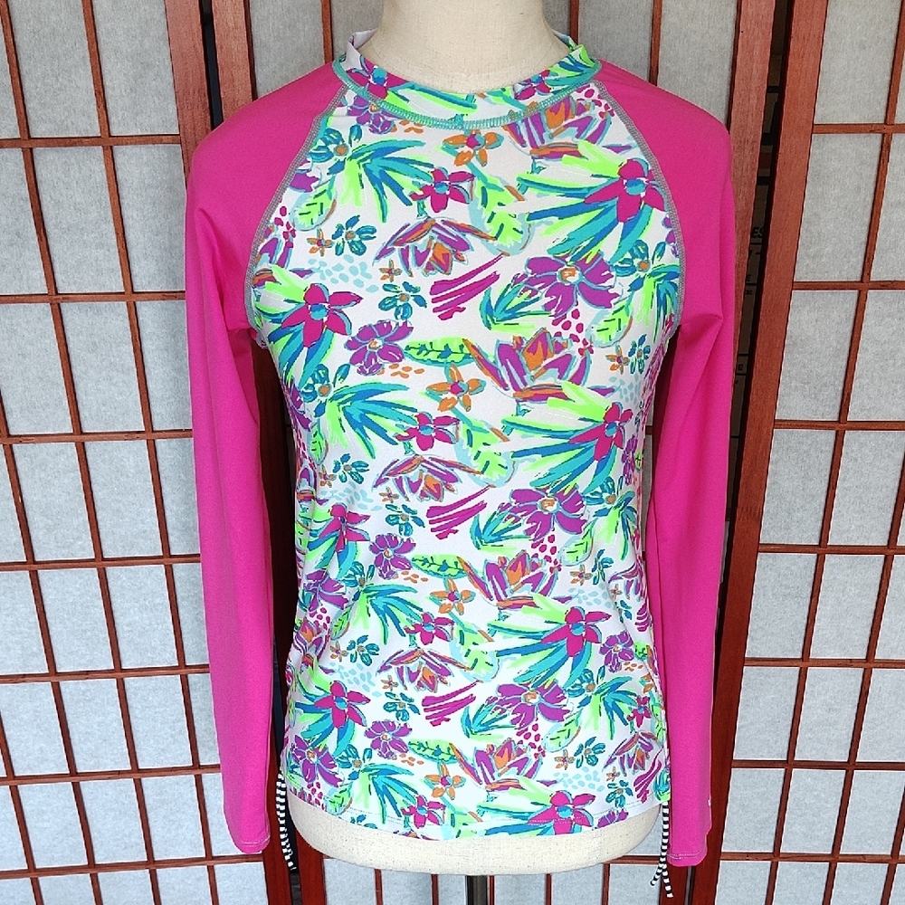 Uglies Floral Long Sleeve Pink Top